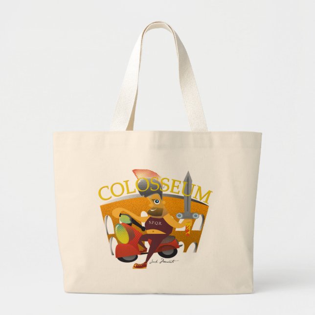 Plantilla del bolso de "Colosseum" (Frente)