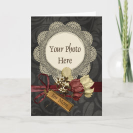 Plantilla del día de Mother´s del vintage
