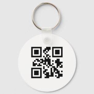 Plantilla del llavero del código de QR