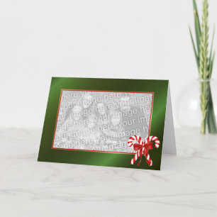 Plantilla del navidad de la vela del caramelo