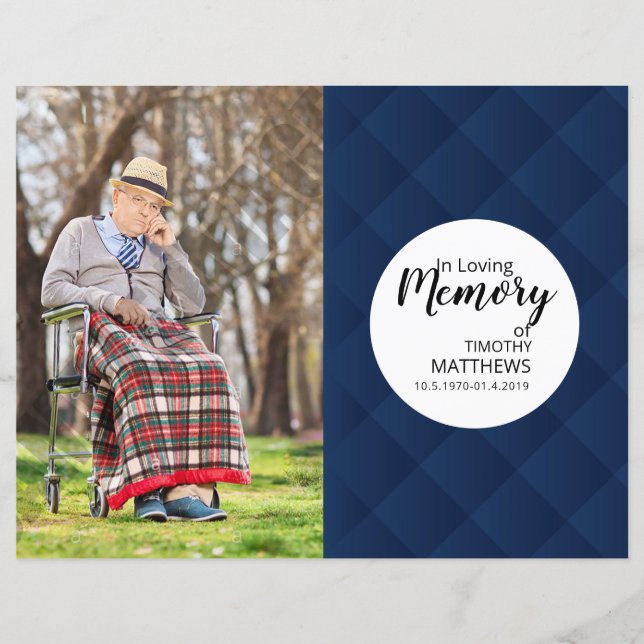 Plantilla del programa funicular (Anverso)