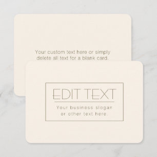 Plantilla editable de estilo   Marrón blanco y neg