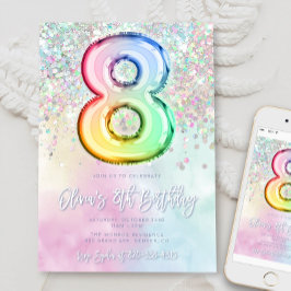 Plantilla editable de invitación por cumpleaños Ra