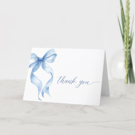 Plantilla editable para tarjetas de Blue Bow