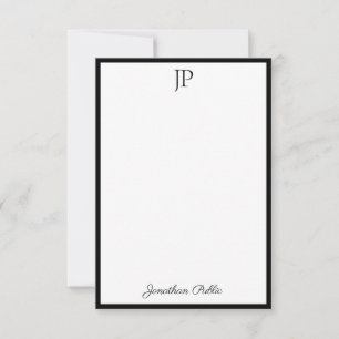 Plantilla elegante de la escritura de la