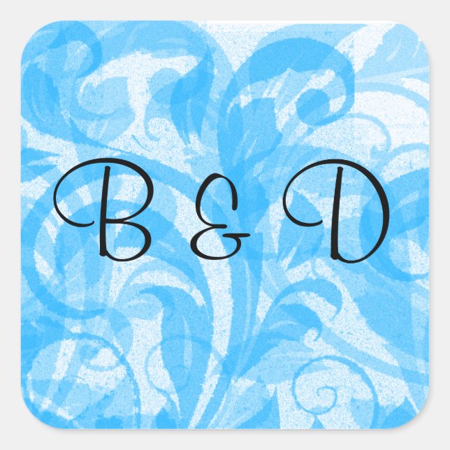 PLANTILLA ELEGANTE DE PEGATINA DE SELLO PARA SOBRE (Anverso)