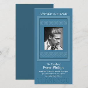 Plantilla Elegante Gracias Foto Memorial 3