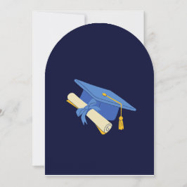 Plantilla elegante para fiesta de graduación