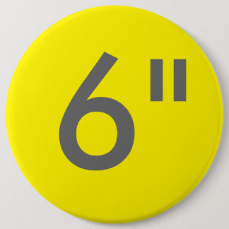 Plantilla en blanco del botón redondo gigante de i