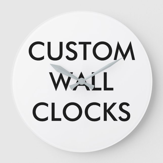 Plantilla en blanco del reloj de pared personaliza (Anverso)