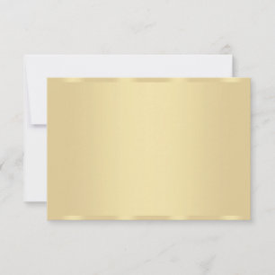 Plantilla en blanco elegante de moda Faux Gold Mod