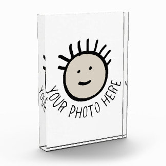 Plantilla en blanco para bloque de fotos VERTICAL 