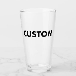 Plantilla en Blanco para Vaso de Pinta Personaliza