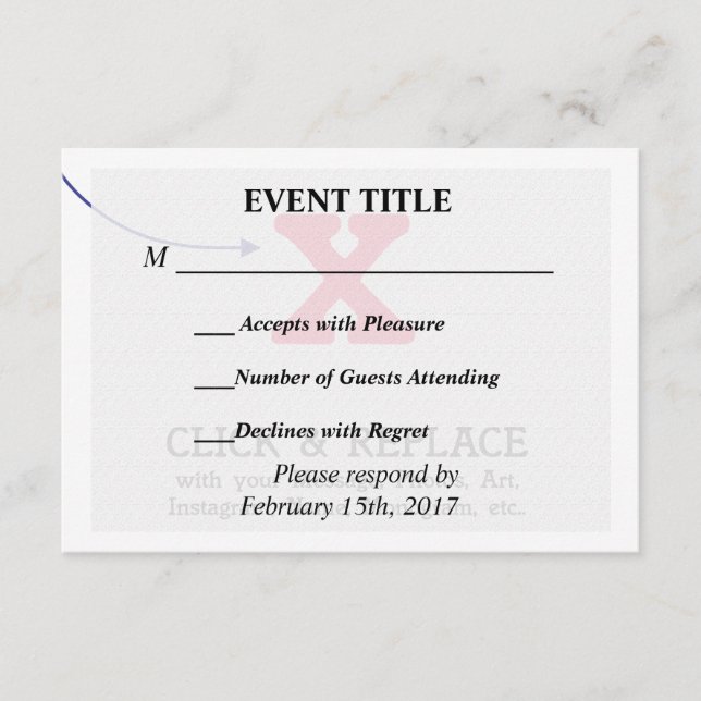 Plantilla en blanco personalizada de personalizado (Anverso)