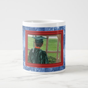 PLANTILLA ENORME DE LA TAZA DE CAFÉ DE LA FOTO