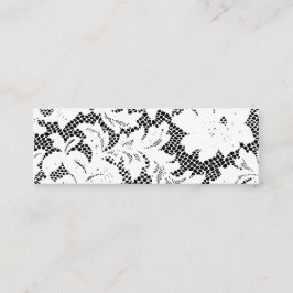 Plantilla flaca de la tarjeta de visita del cordón