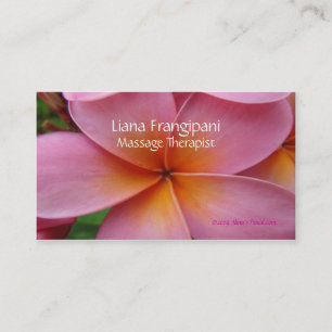 Plantilla floral dos de las tarjetas de visita del