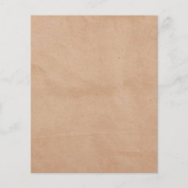 Plantilla - Fondo de la bolsa de papel