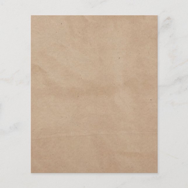 Plantilla - Fondo de la bolsa de papel (Anverso)