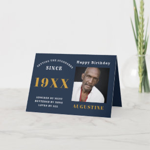 Plantilla fotográfica de cumpleaños nombre tipogra