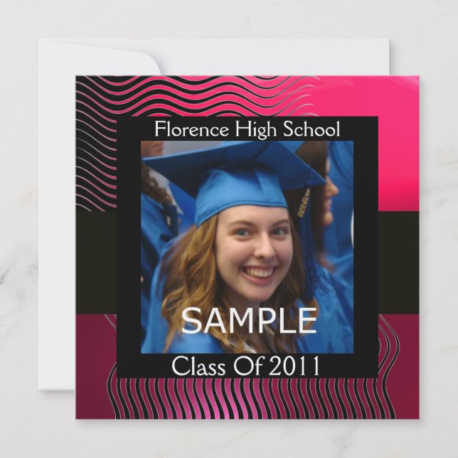 PLANTILLA FOTOGRÁFICA DE OLAS ELEGANTES MONOGRAMA, (Anverso)