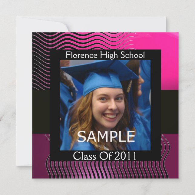 PLANTILLA FOTOGRÁFICA DE OLAS ELEGANTES MONOGRAMA, (Anverso)