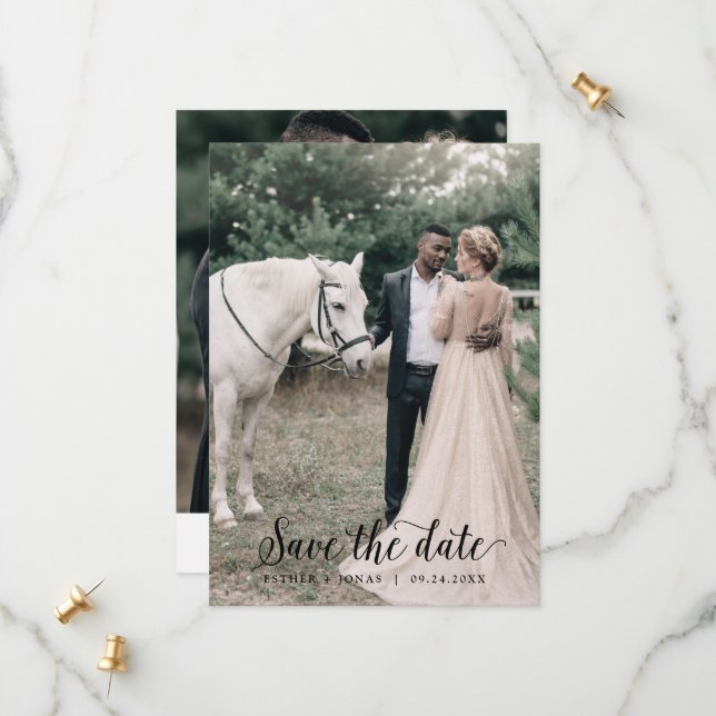 Plantilla fotográfica ligera de guión antiguo Guar (Anverso/Reverso In Situ)