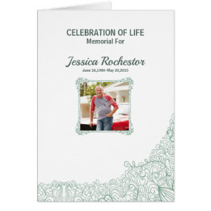 Plantilla fúnebre del programa