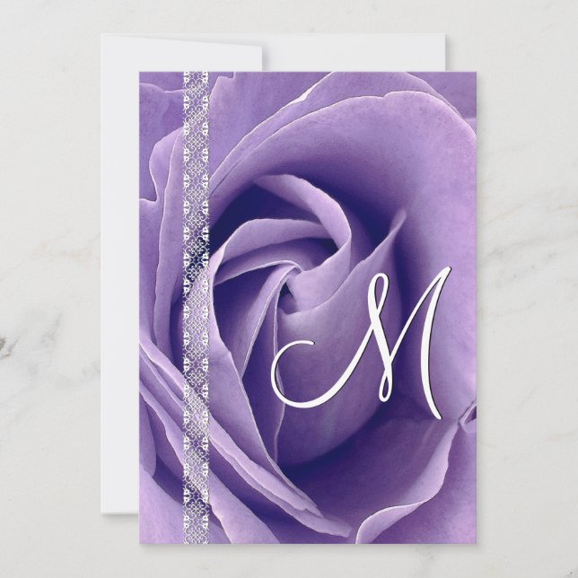 Plantilla G900 de Rosa PURPLE y Boda de encaje (Anverso)