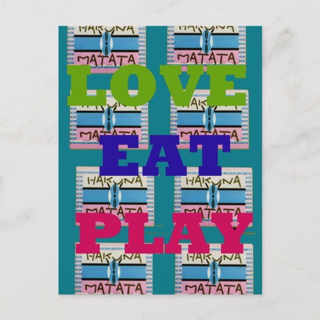 Plantilla horizontal de postal (Anverso)