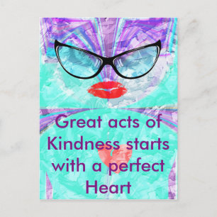 Plantilla horizontal de postal