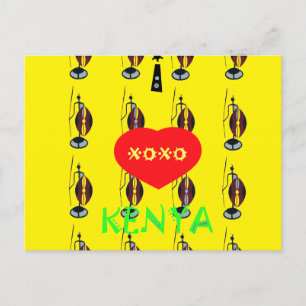 Plantilla horizontal de postal