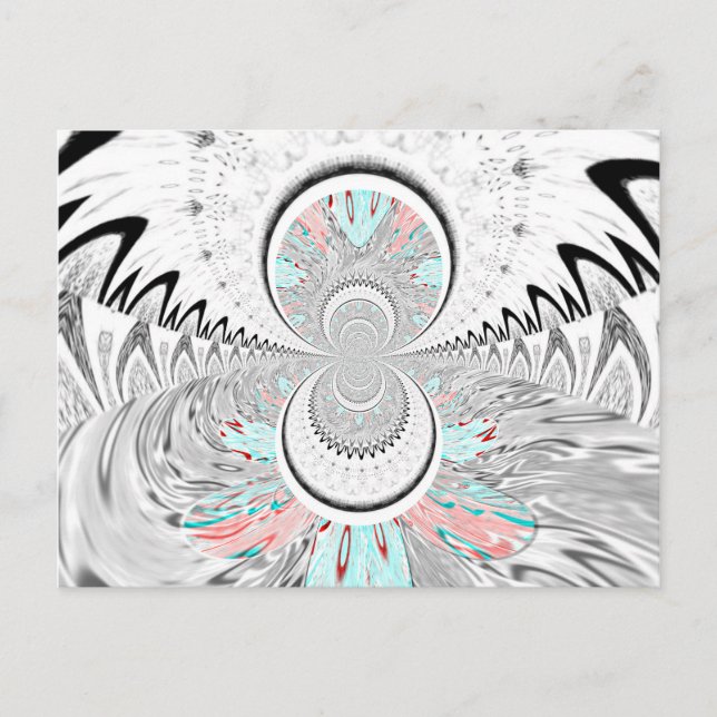 Plantilla horizontal de postal (Anverso)