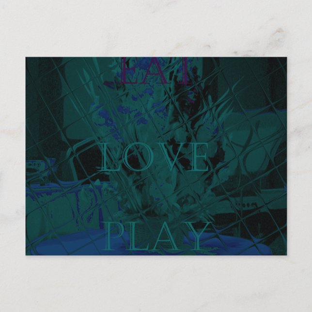 Plantilla horizontal de postal (Anverso)