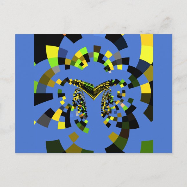 Plantilla horizontal de postal (Anverso)