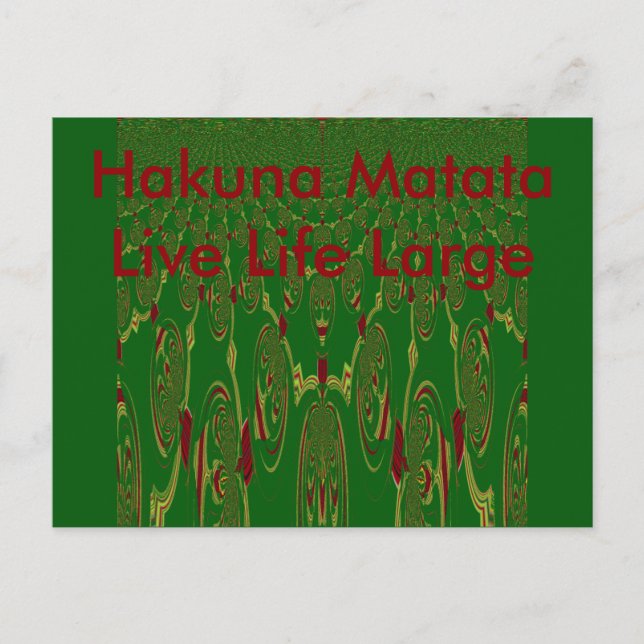 Plantilla horizontal de postal (Anverso)