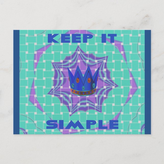 Plantilla horizontal de postal (Anverso)