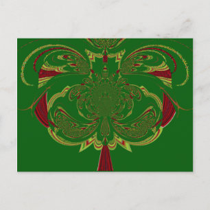 Plantilla horizontal de postal