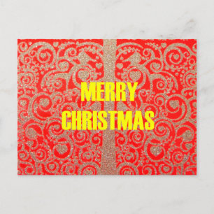 Plantilla horizontal de postal