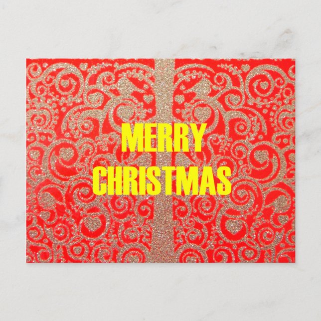 Plantilla horizontal de postal (Anverso)