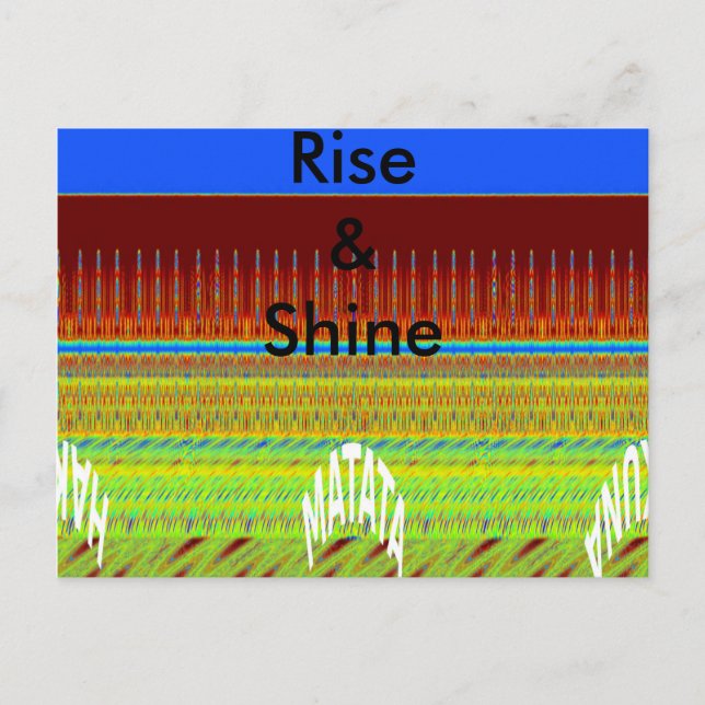 Plantilla horizontal de postal (Anverso)