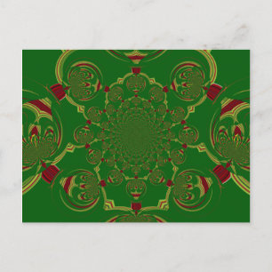 Plantilla horizontal de postal