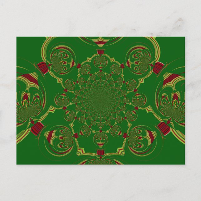 Plantilla horizontal de postal (Anverso)