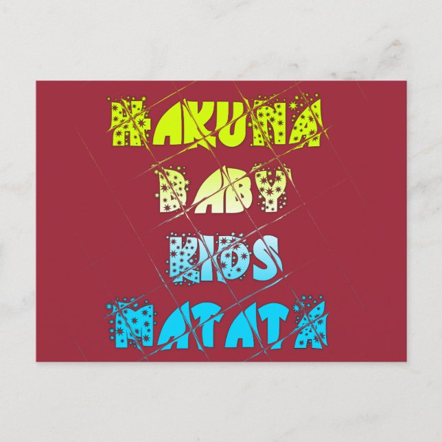 Plantilla horizontal de postal (Anverso)