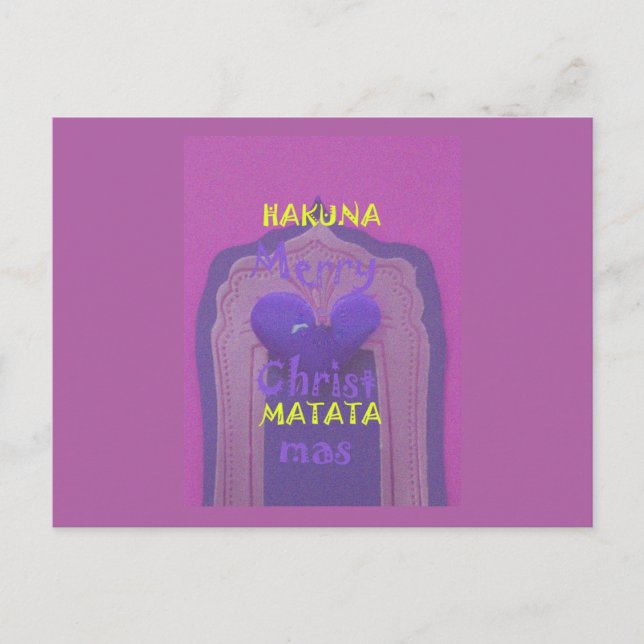 Plantilla horizontal de postal (Anverso)