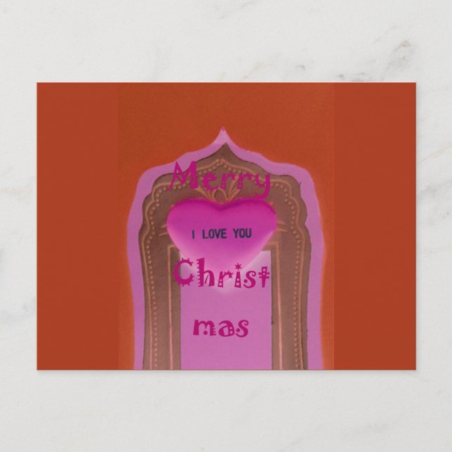 Plantilla horizontal de postal (Anverso)