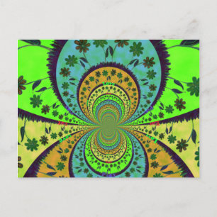 Plantilla horizontal de postal