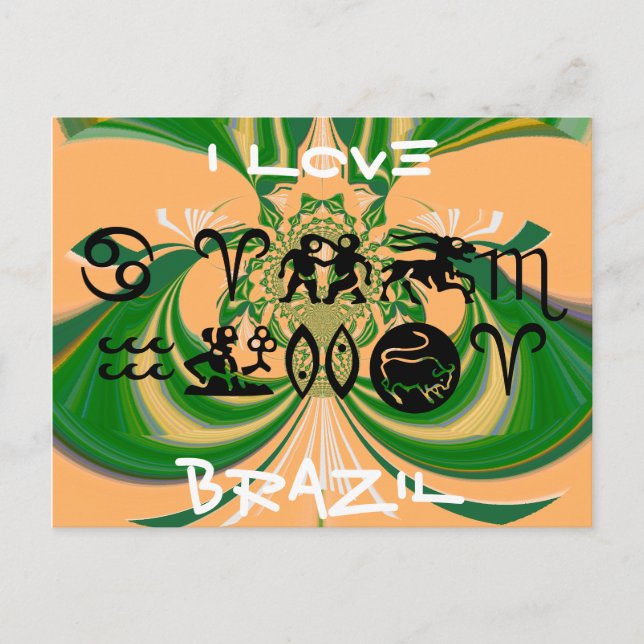 Plantilla horizontal de postal (Anverso)