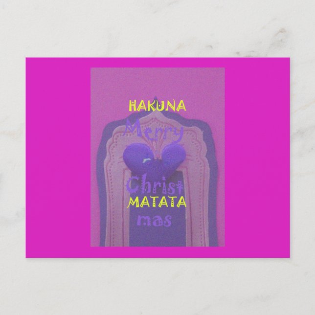 Plantilla horizontal de postal (Anverso)