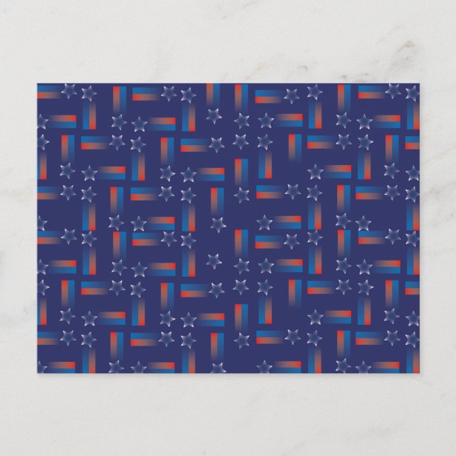 Plantilla horizontal de postal (Anverso)